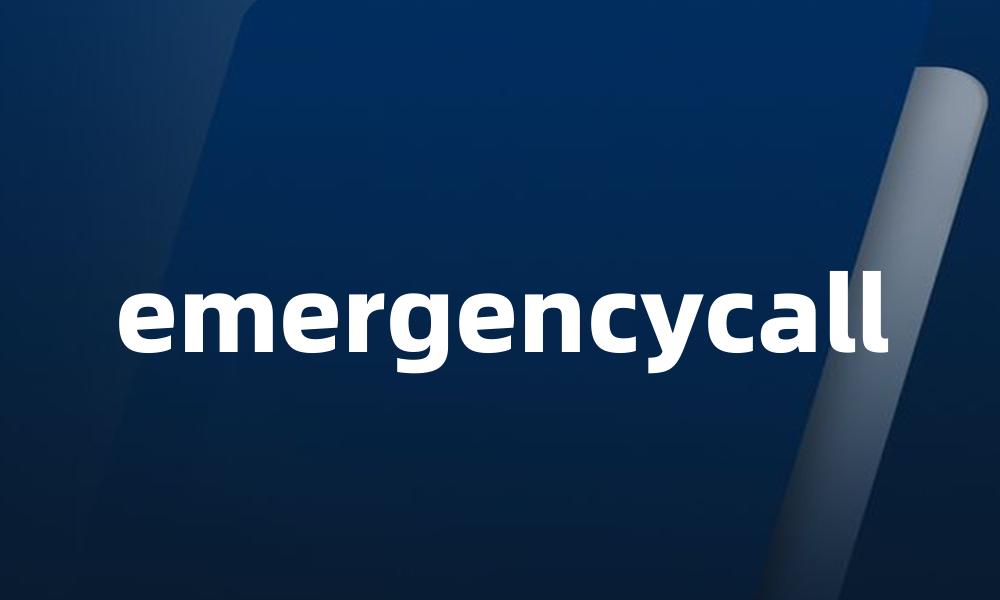 emergencycall