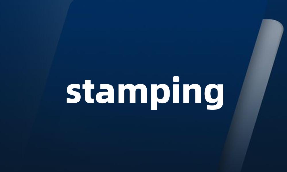 stamping