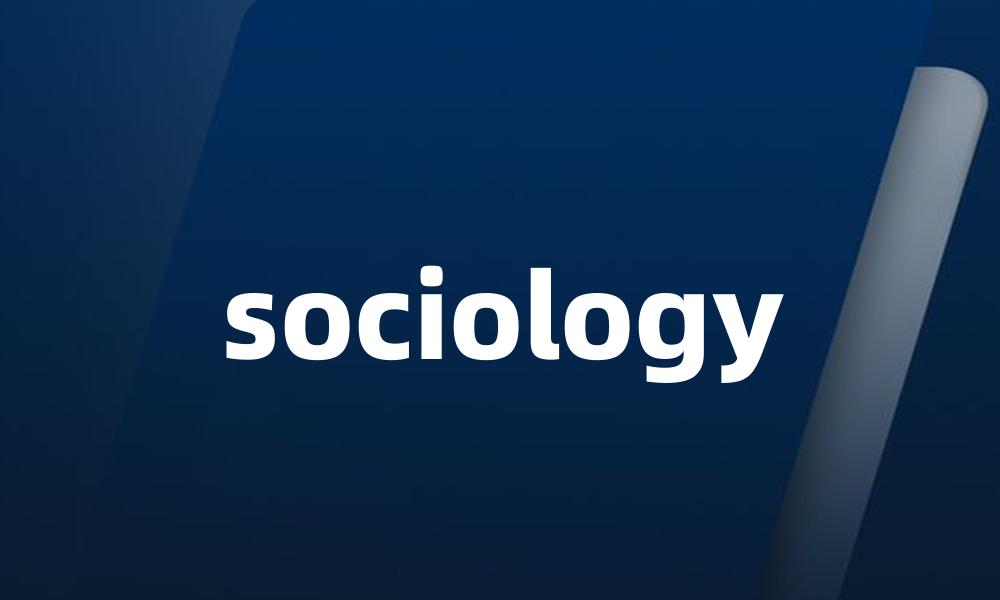 sociology