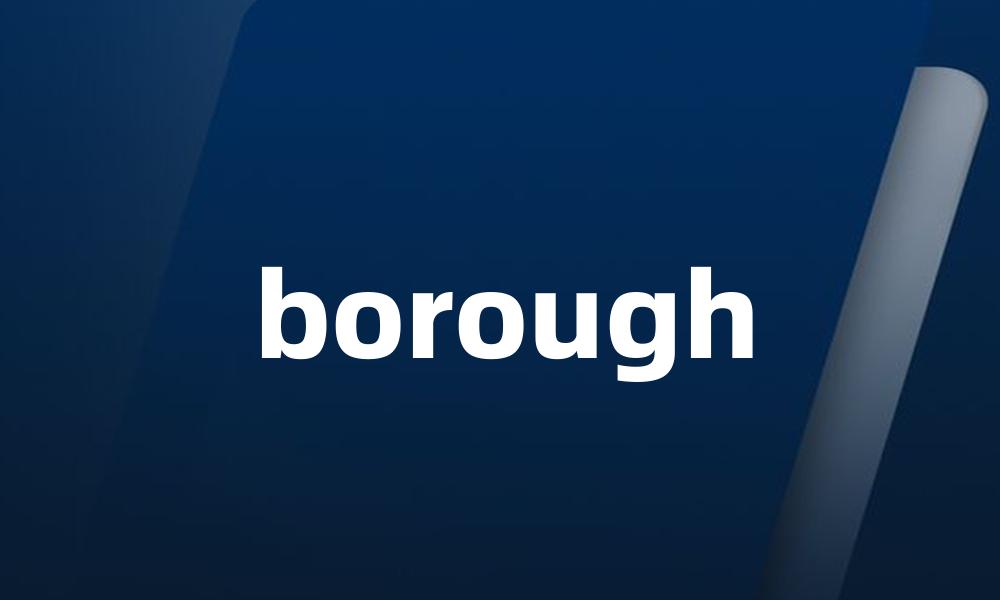 borough