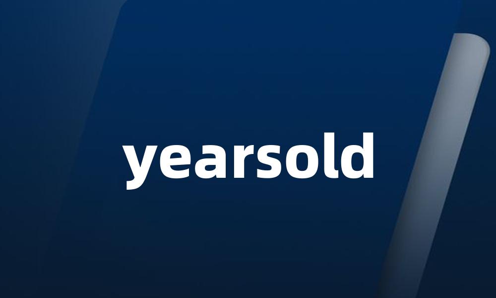 yearsold