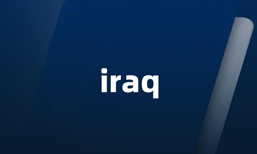 iraq