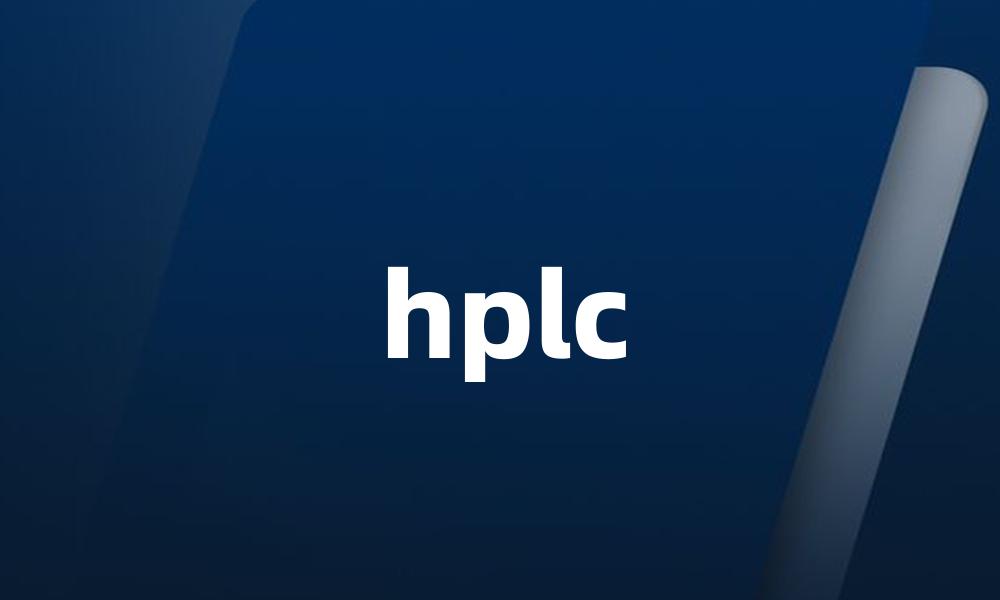 hplc