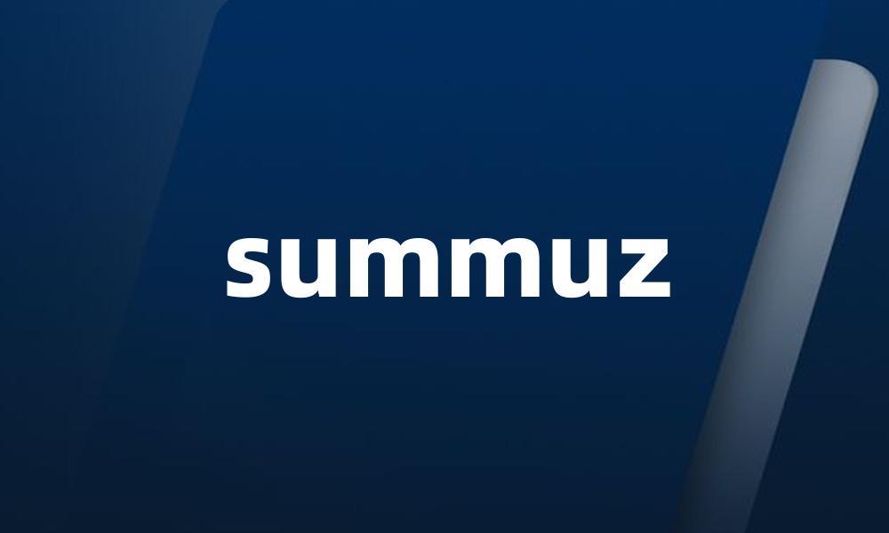 summuz