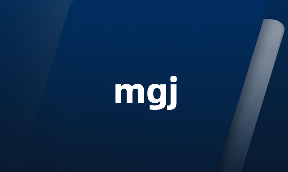 mgj