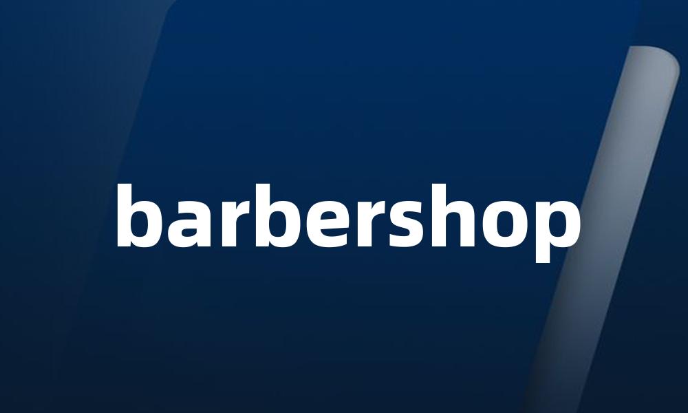 barbershop