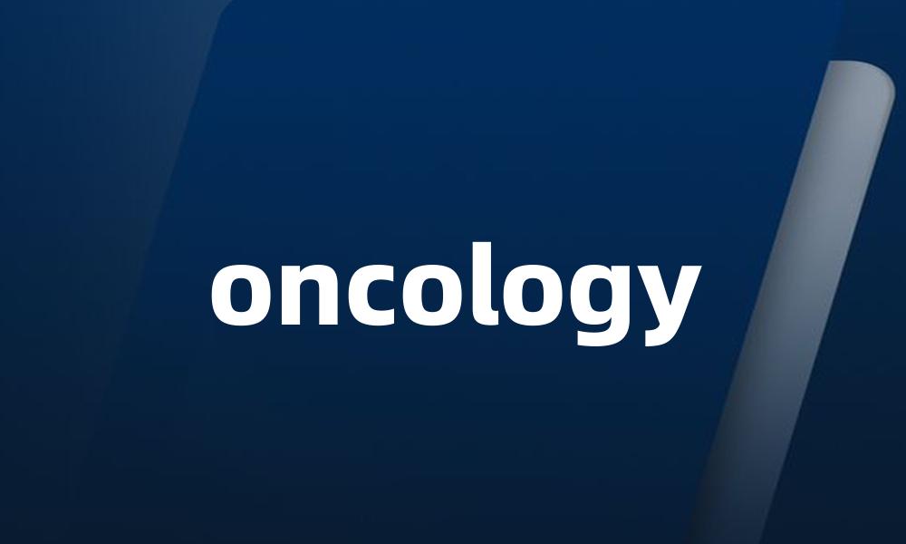 oncology
