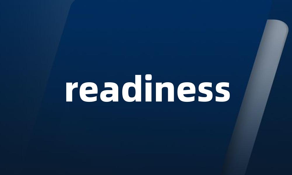 readiness