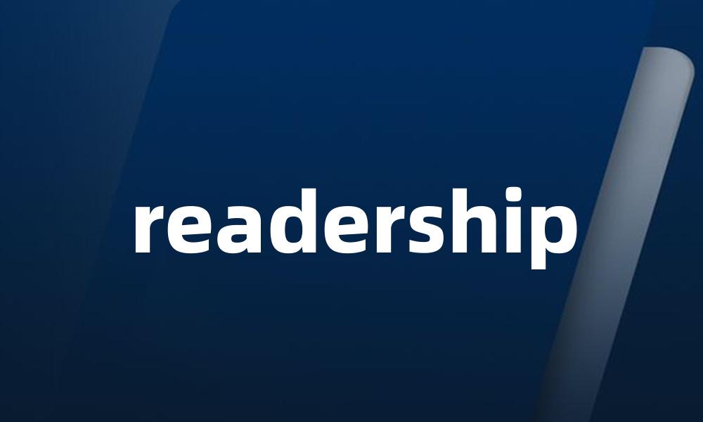 readership