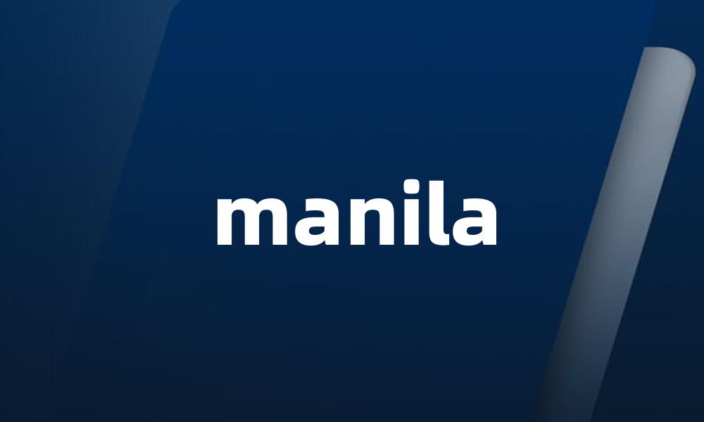manila