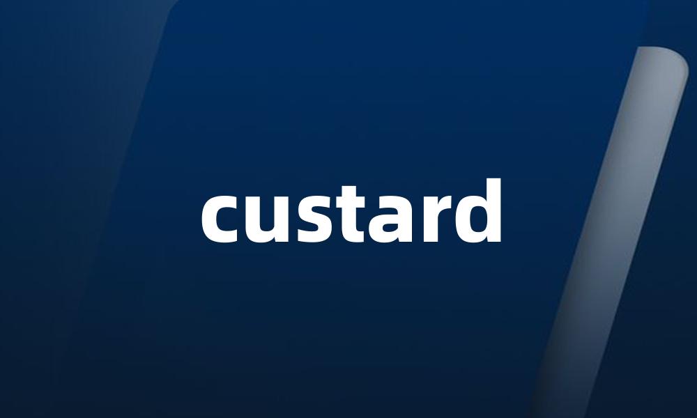 custard