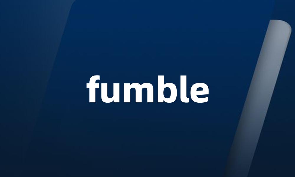 fumble