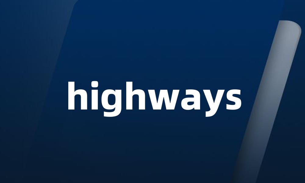 highways