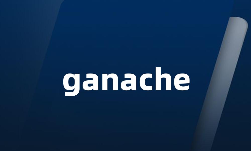 ganache