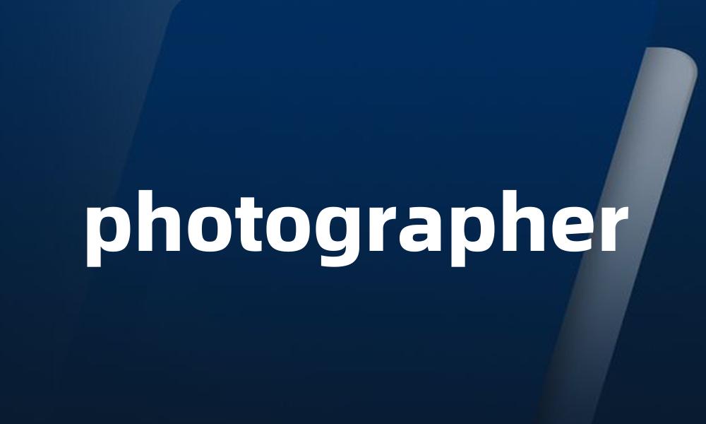 photographer