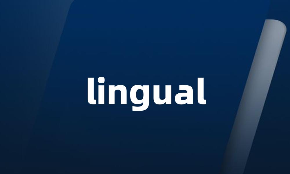 lingual