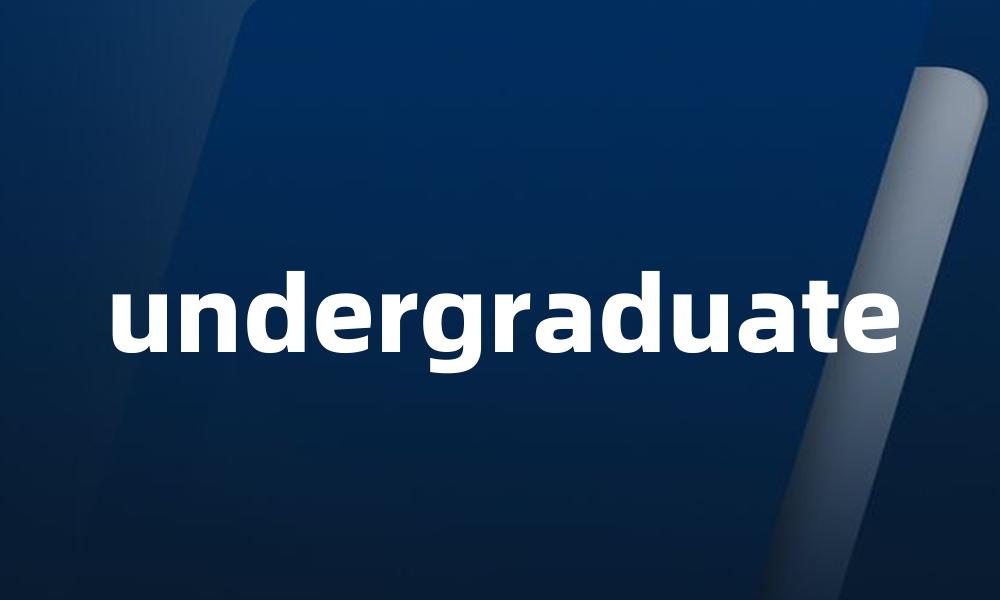 undergraduate