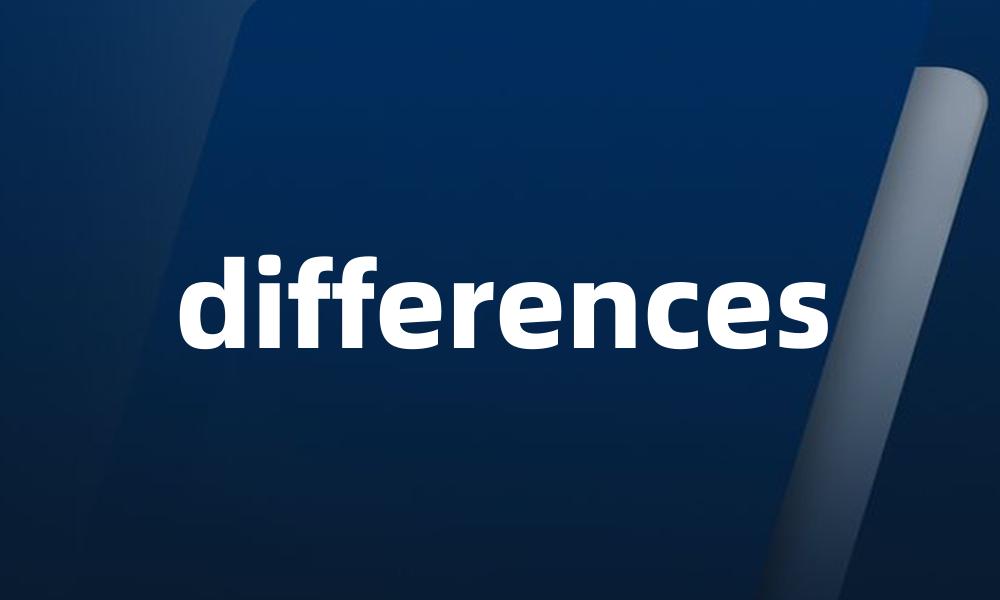 differences