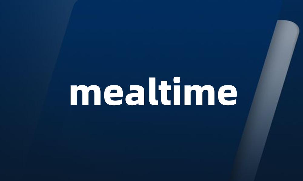 mealtime