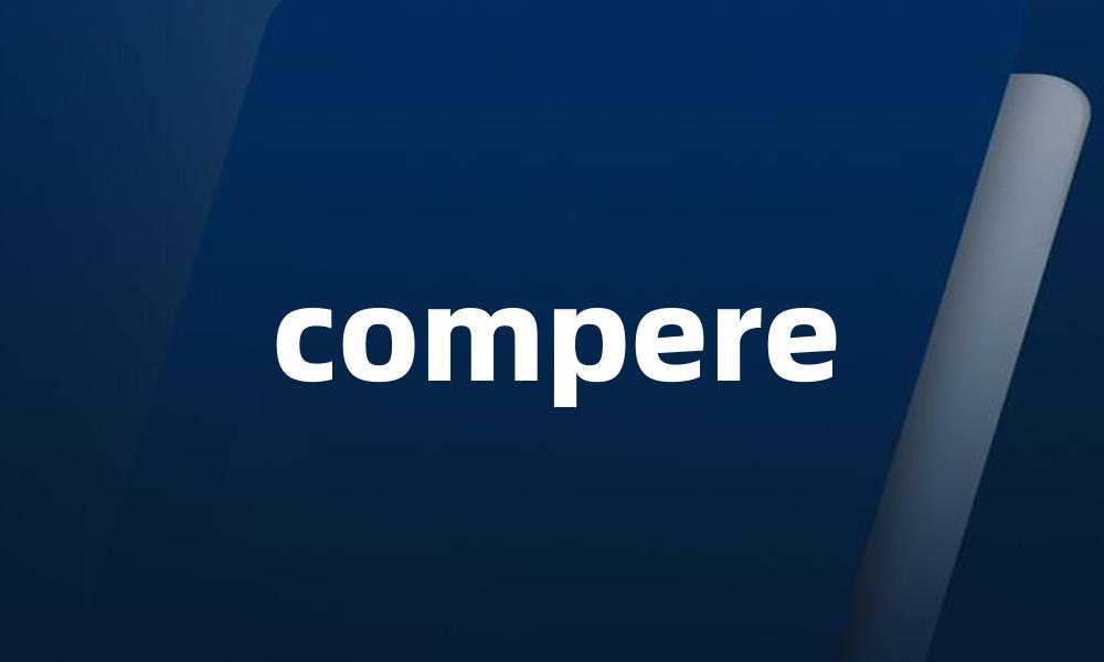 compere
