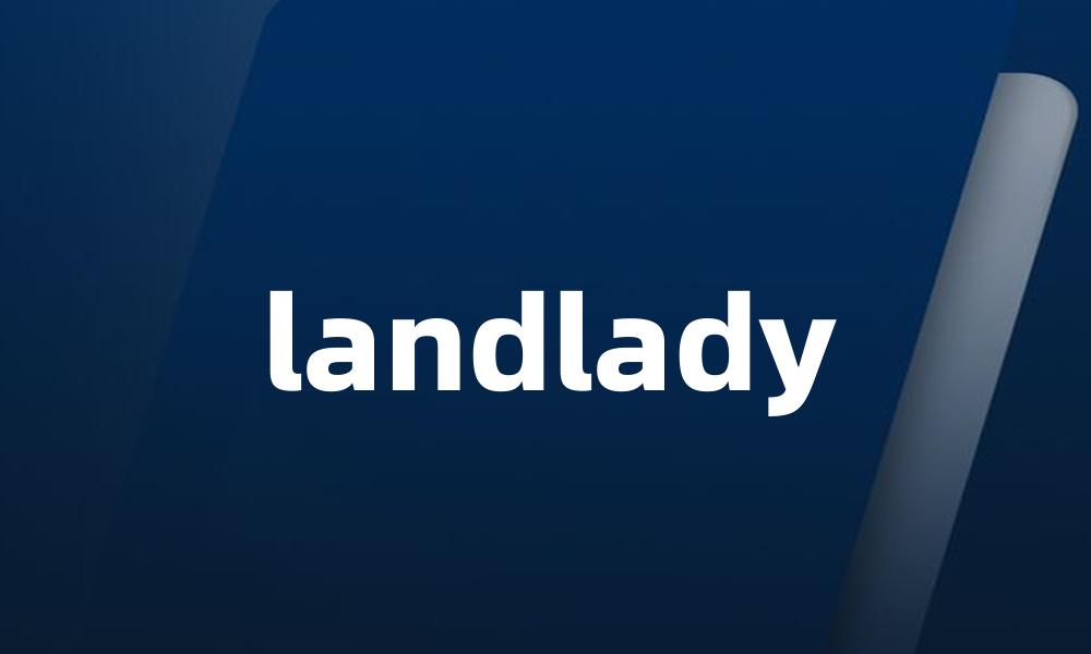 landlady