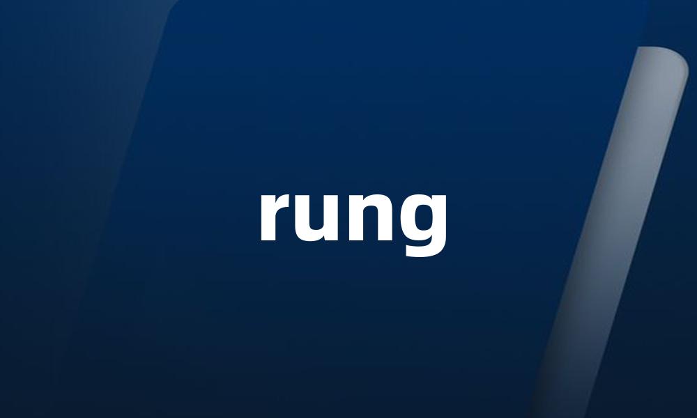 rung