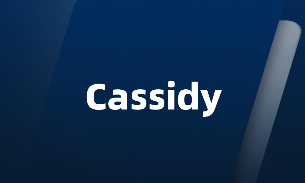Cassidy