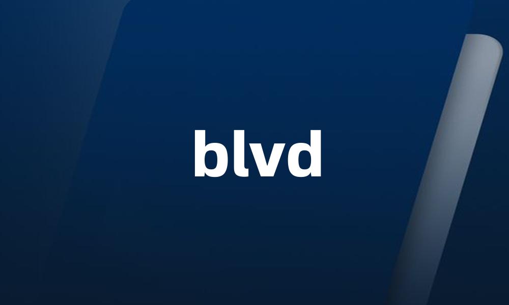 blvd