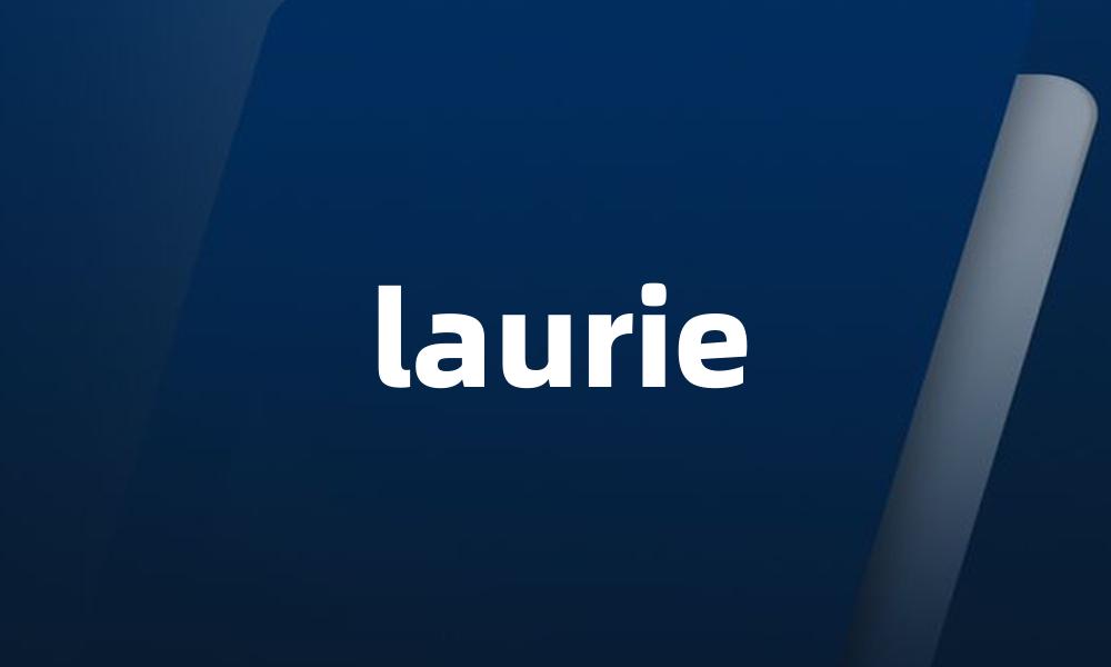 laurie