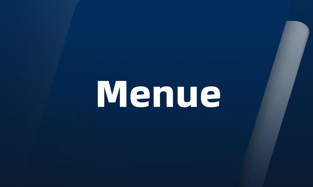 Menue