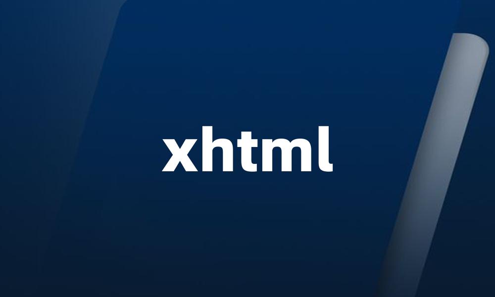 xhtml