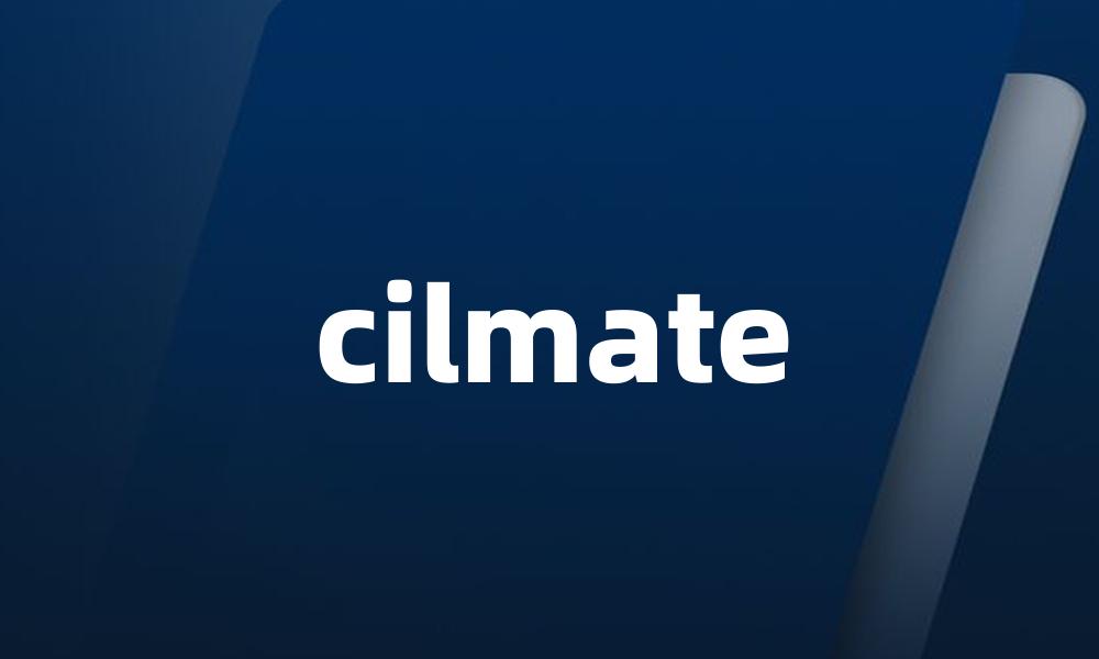 cilmate