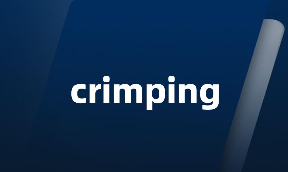 crimping