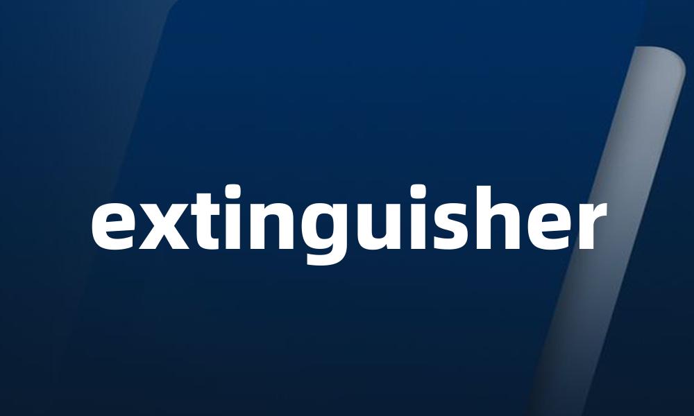 extinguisher