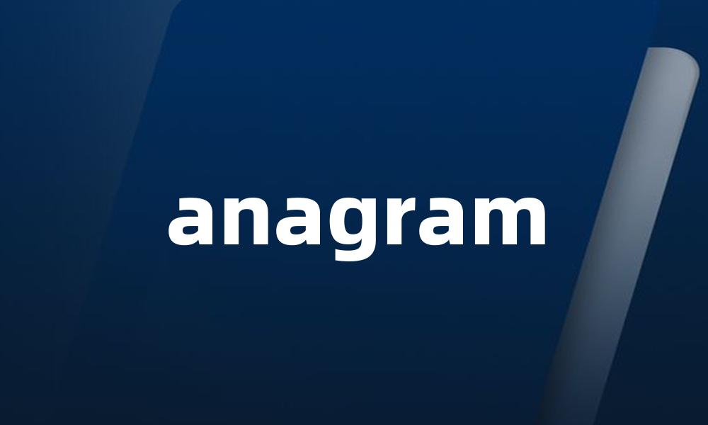 anagram