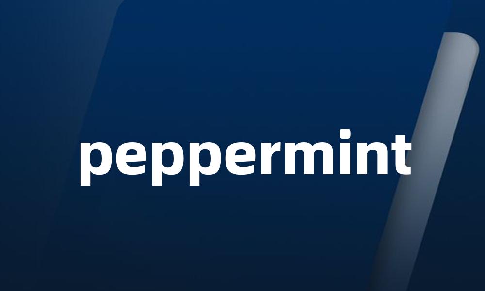 peppermint