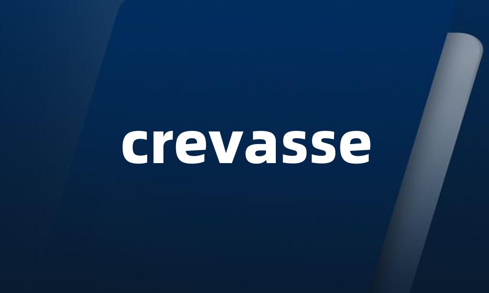 crevasse