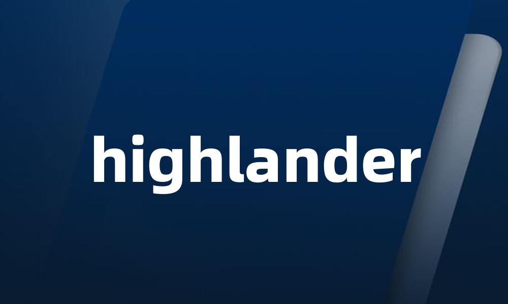 highlander