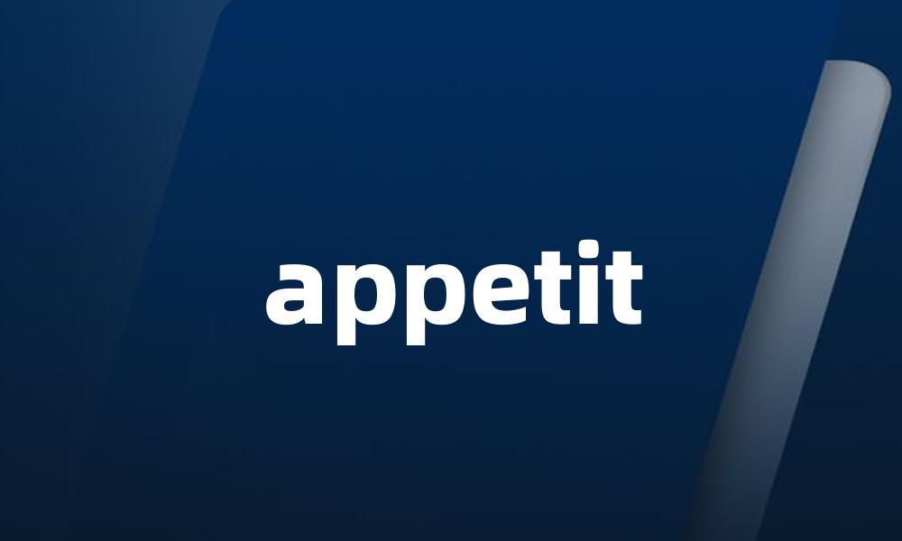 appetit
