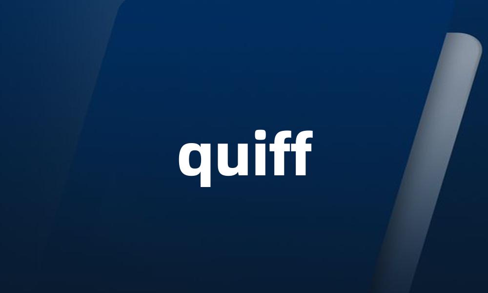 quiff