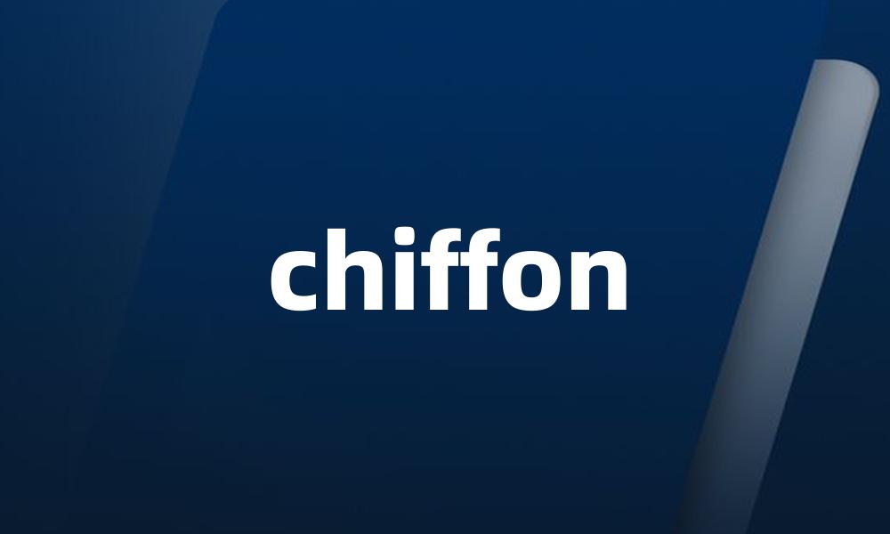 chiffon
