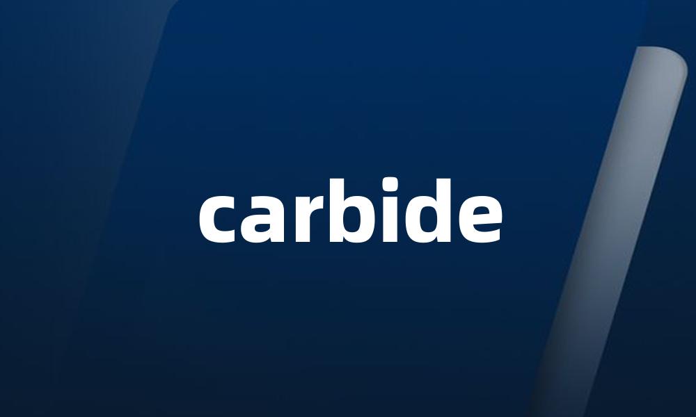 carbide