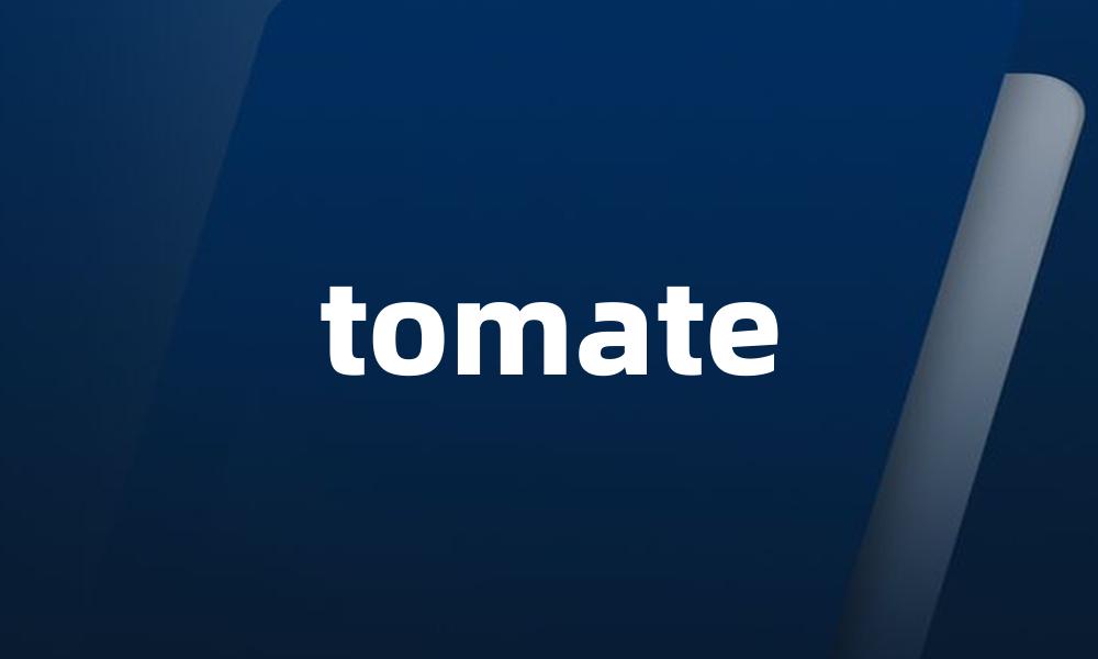 tomate