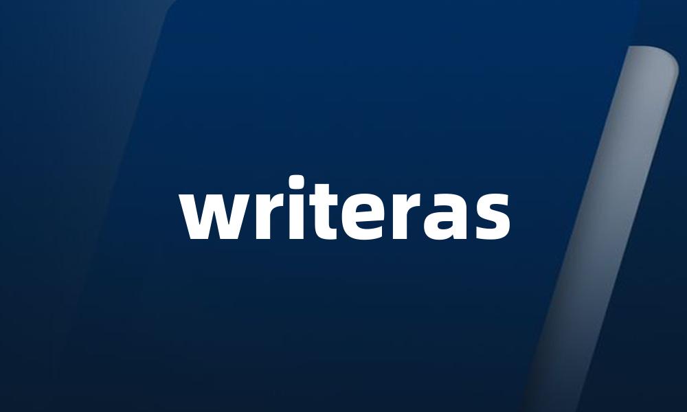 writeras