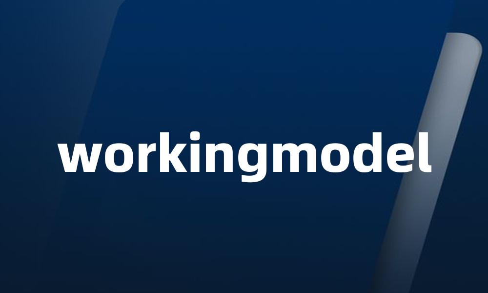 workingmodel