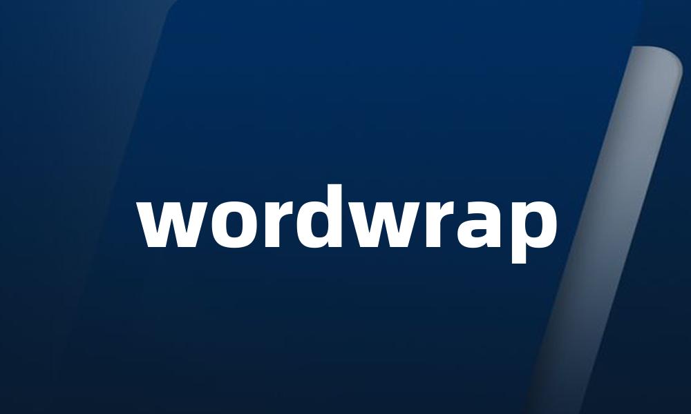wordwrap