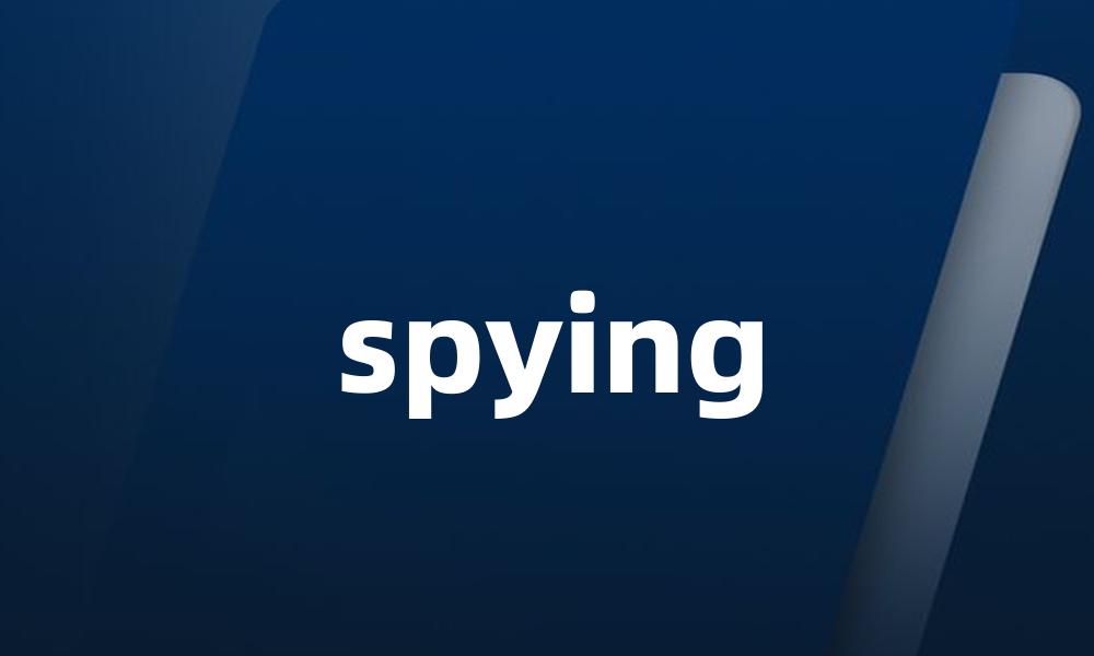 spying