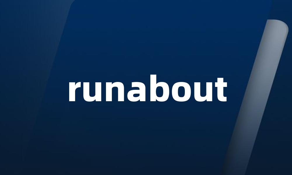 runabout