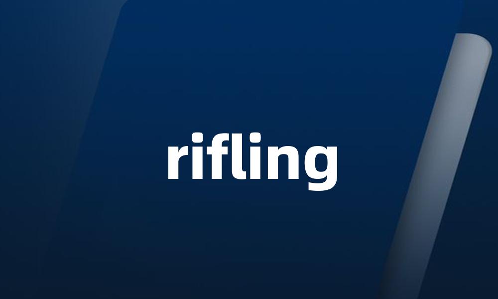 rifling
