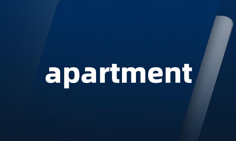 apartment